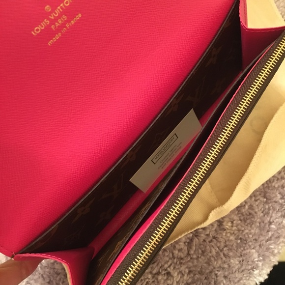 SOLD! LV Emilie wallet in Bloom - Picture 6 of 7